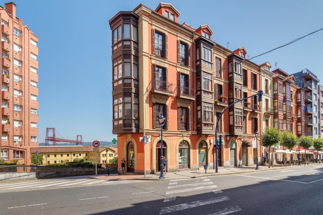 Amplio Y Elegante Con Diseno Vintage Apartman Portugalete Kültér fotó